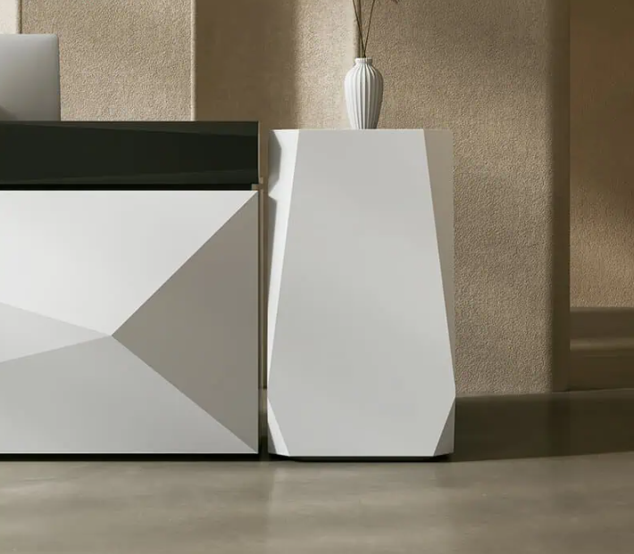 モダンな受付デスク | 幾何学的なデザイン