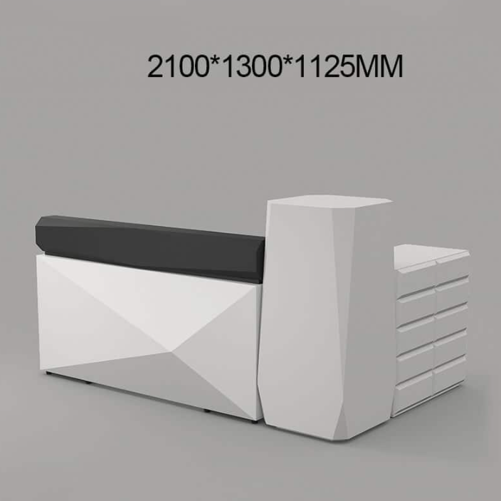 モダンな受付デスク | 幾何学的なデザイン