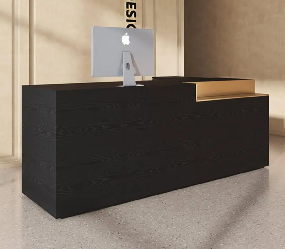 エレガントブラックゴールドカウンター 131 | レジカウンター | WEONE