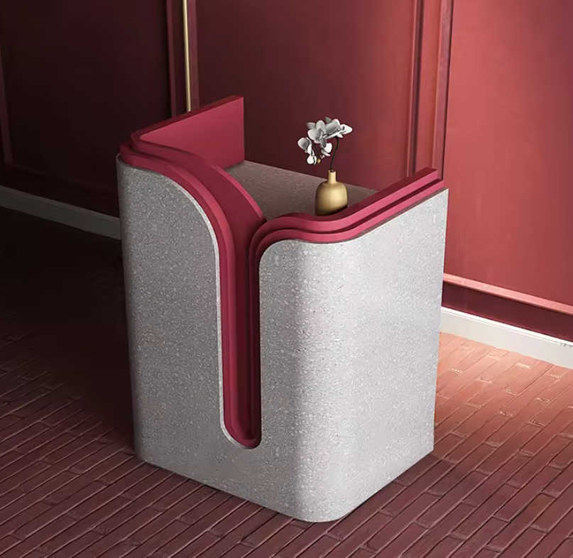 コンパクトな受付デスク | ミニマル&スタイリッシュデザイン