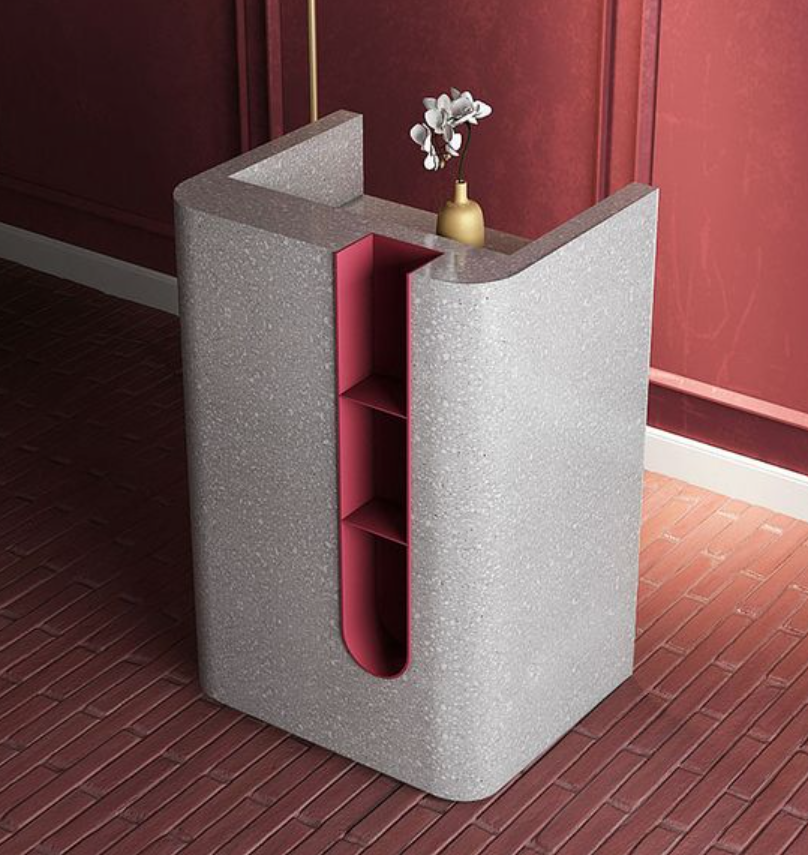 コンパクトな受付デスク | ミニマル&スタイリッシュデザイン