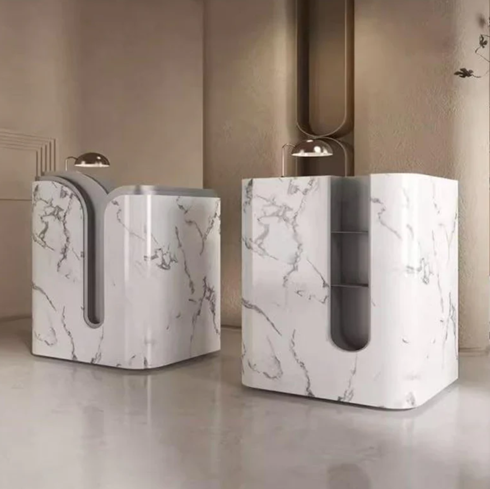 コンパクトな受付デスク | ミニマル&スタイリッシュデザイン