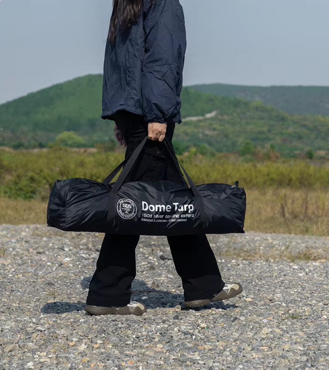 Expandable dome tent for 8 people