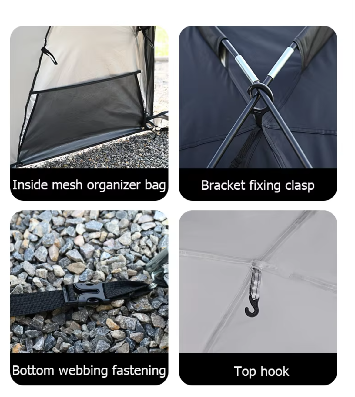 Expandable dome tent for 8 people