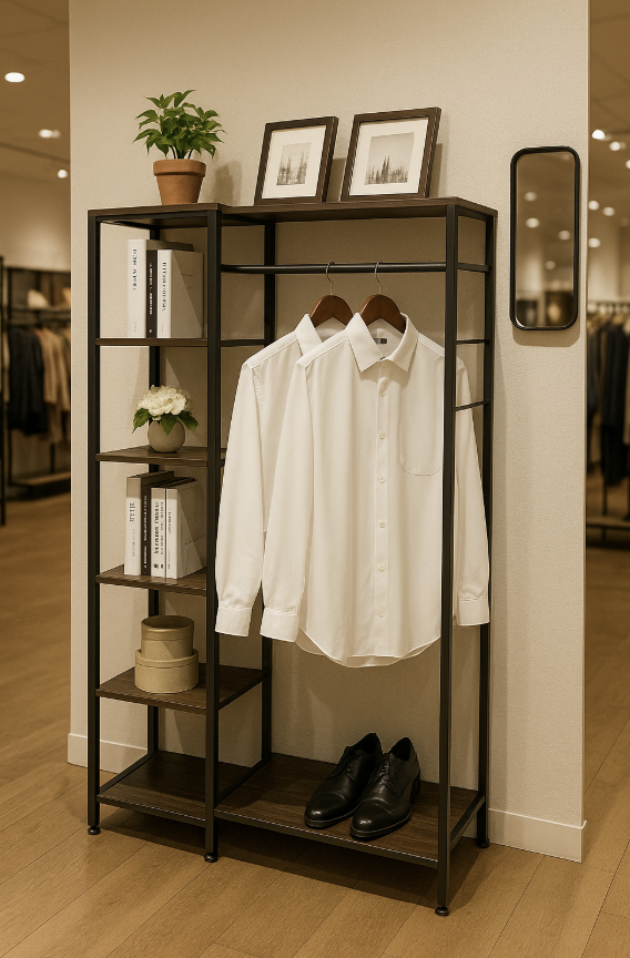 Iron Shelf Hanger Rack 2622