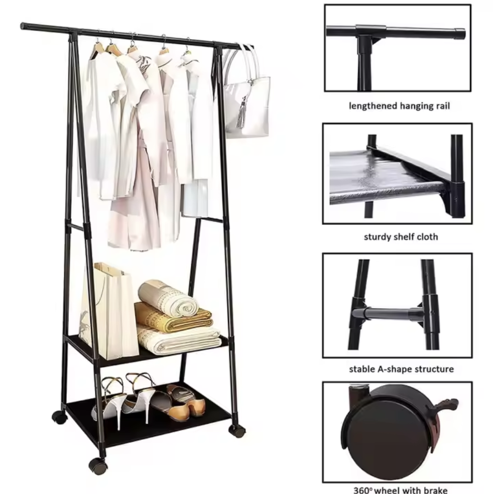 Natural Shelf Hanger Rack 2614