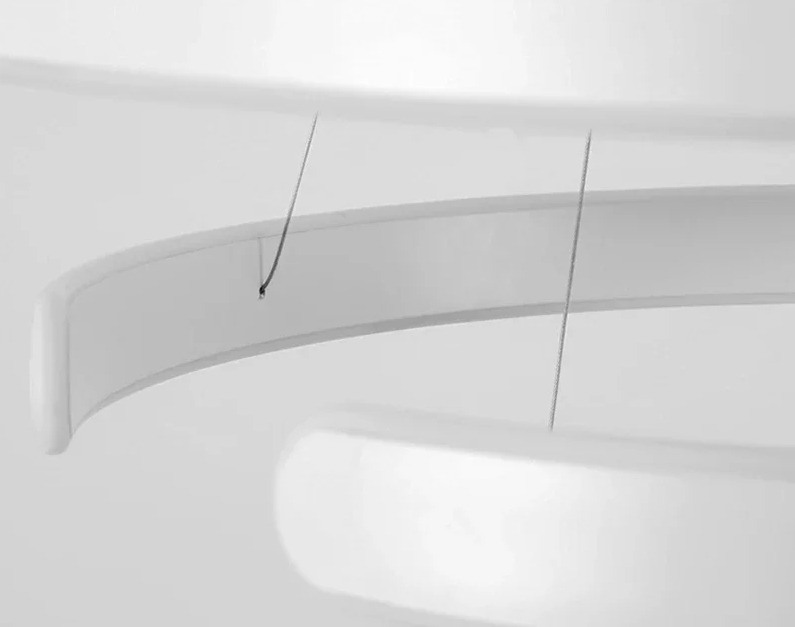 モダン LEDリングペンダントライト 3灯 調光対応 3406