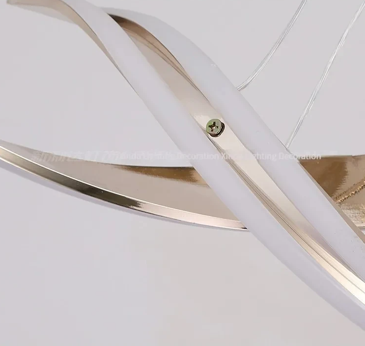 モダン LEDウェーブペンダントライト ロング3407