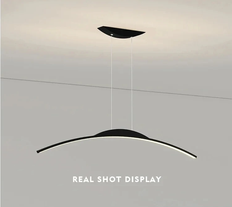 モダン LEDアーチペンダントライト ロング3409