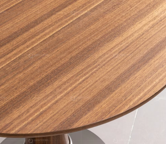 木製ラウンドテーブル | モダンデザインのカフェテーブル