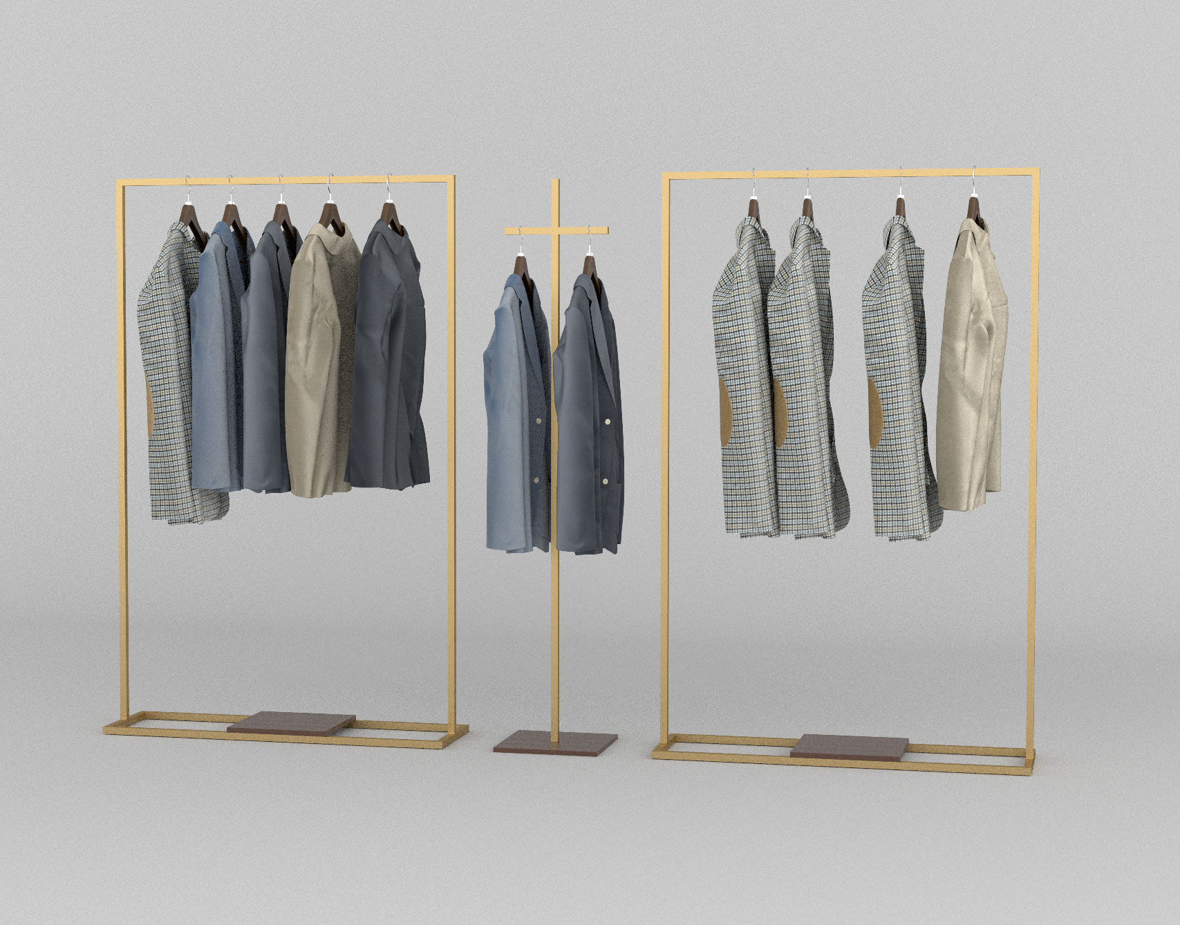 スタイリッシュハンガーラック110 | ハンガーラックセット