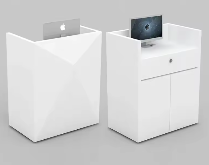 ジオメトリック受付カウンター 138