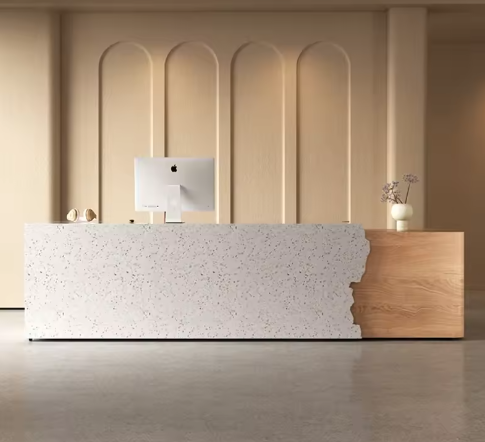 Natural Stone Wood Counter 131