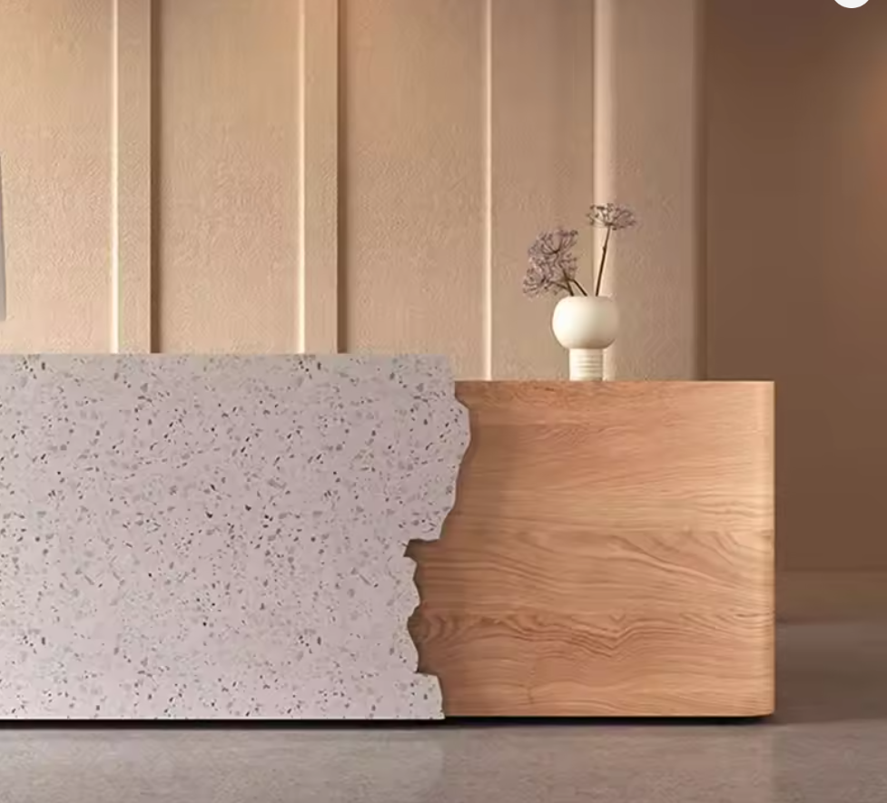Natural Stone Wood Counter 131