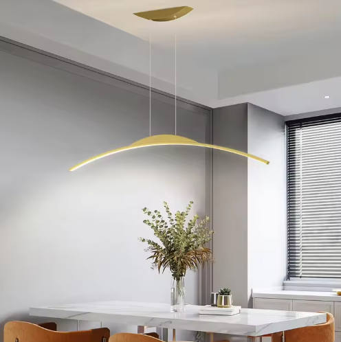モダン LEDアーチペンダントライト ロング3409