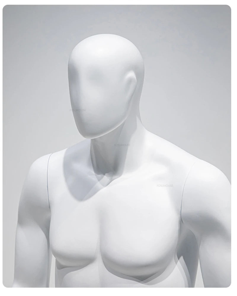 Male half-body mannequin 24152