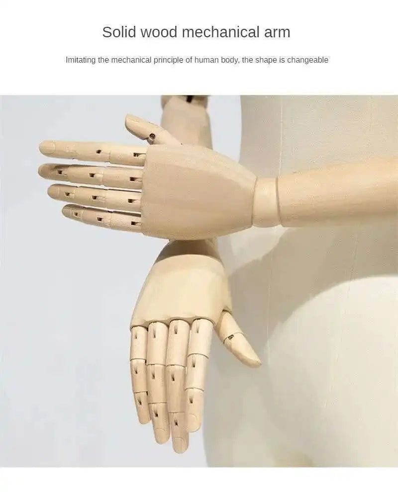 Female half torso mannequin 24151