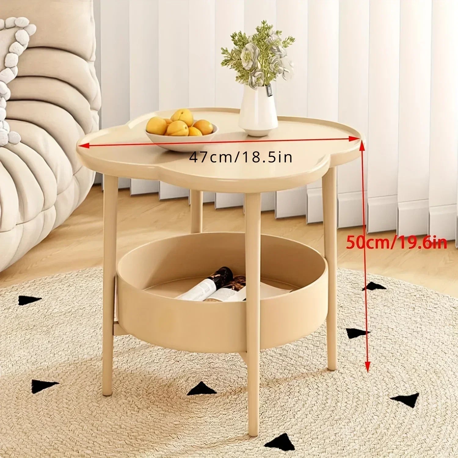 Modern Side Table Small Storage 2554