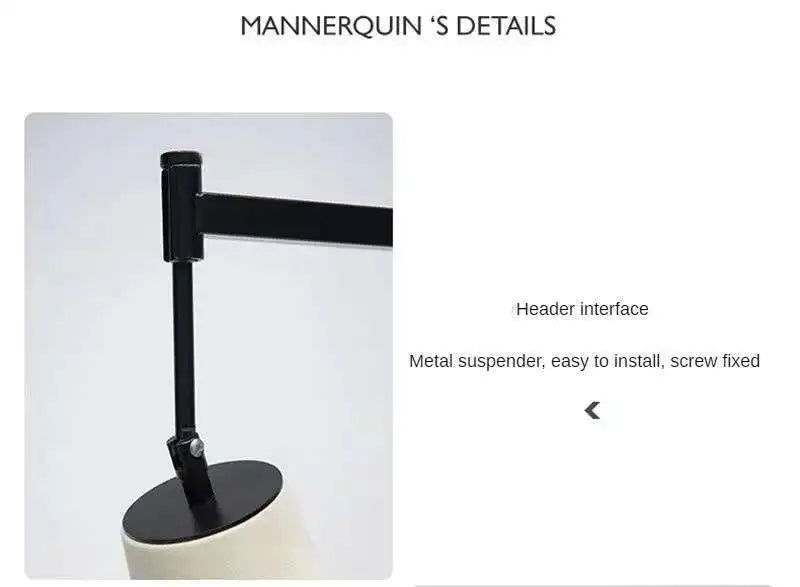 Female half torso mannequin 24151