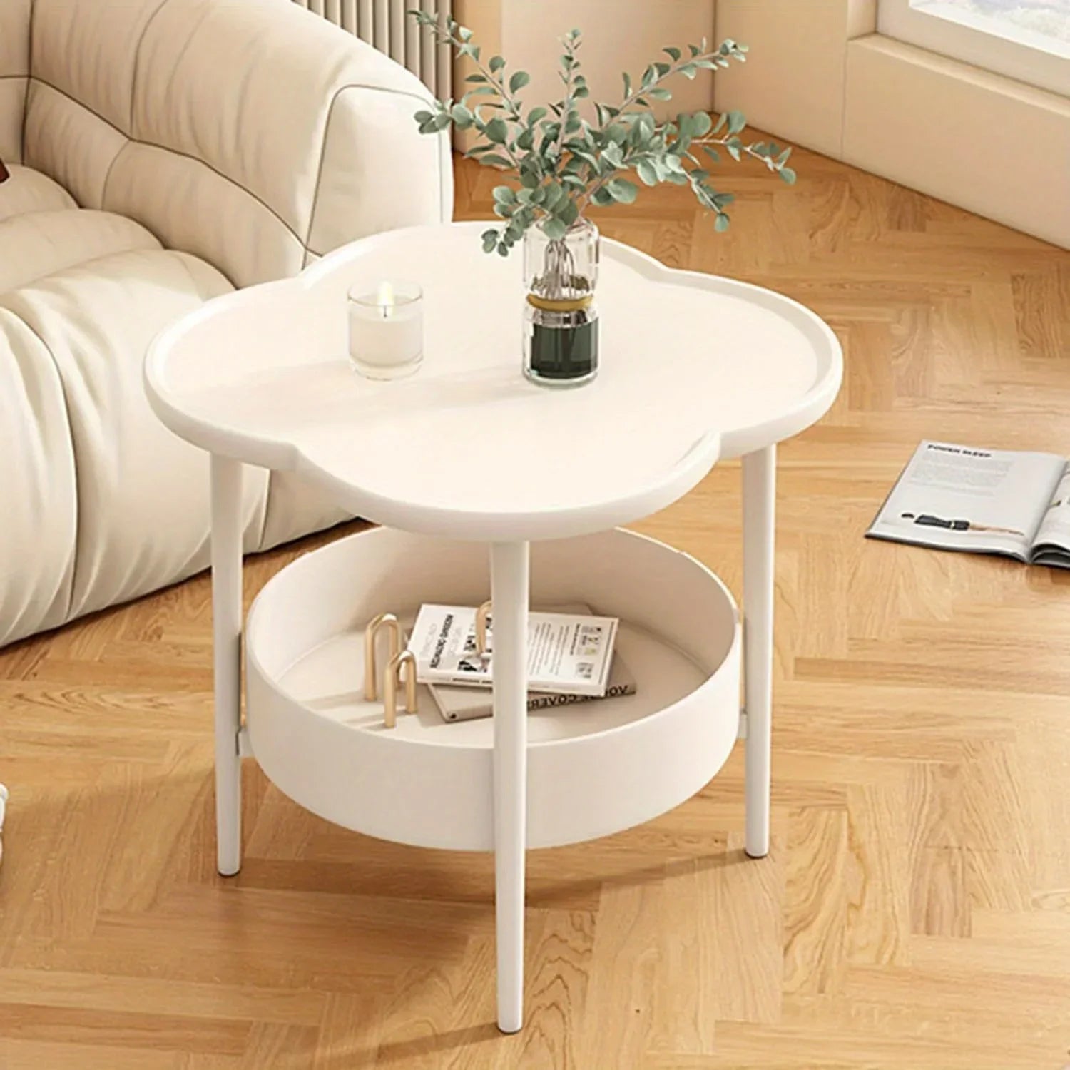 Modern Side Table Small Storage 2554