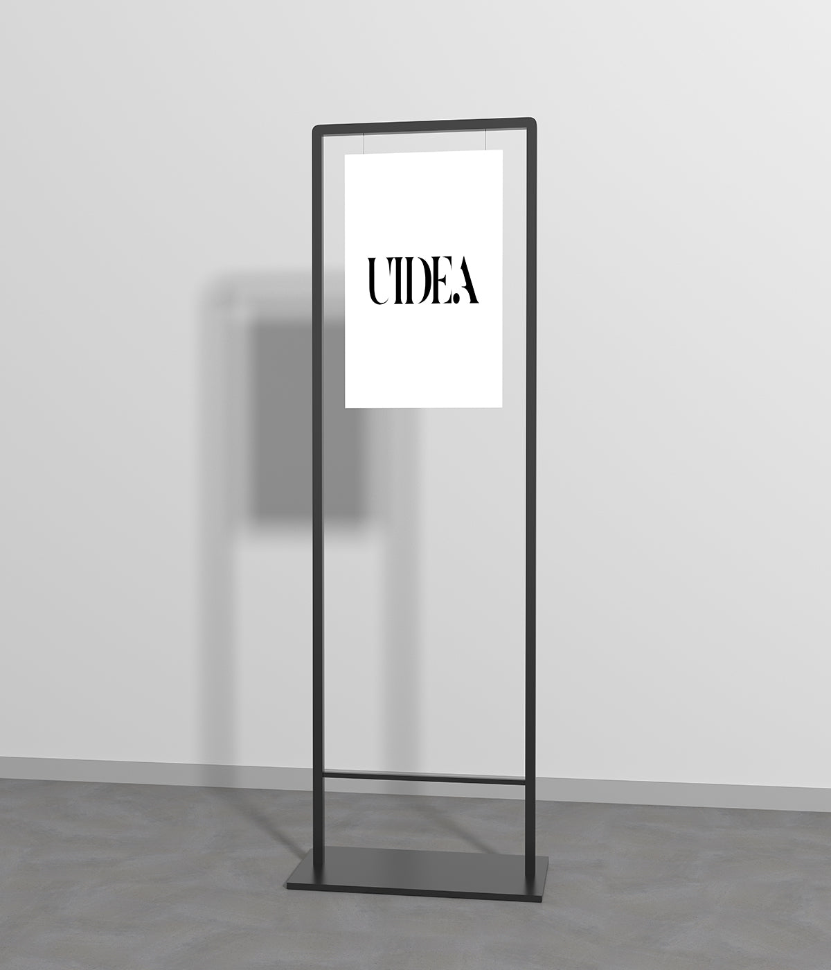 多層デザインのモダンなディスプレイスタンド - 金属フレームと木製棚付き、ブティック、メゾン、ショップに最適