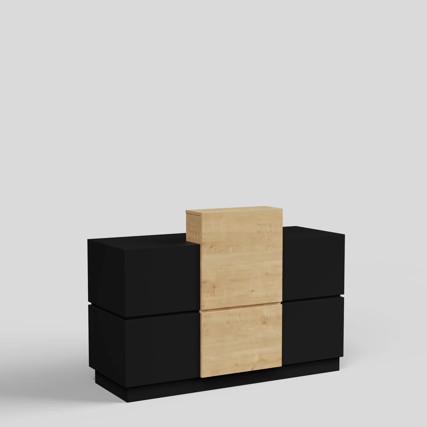 クラシックブラックウッド店舗カウンター