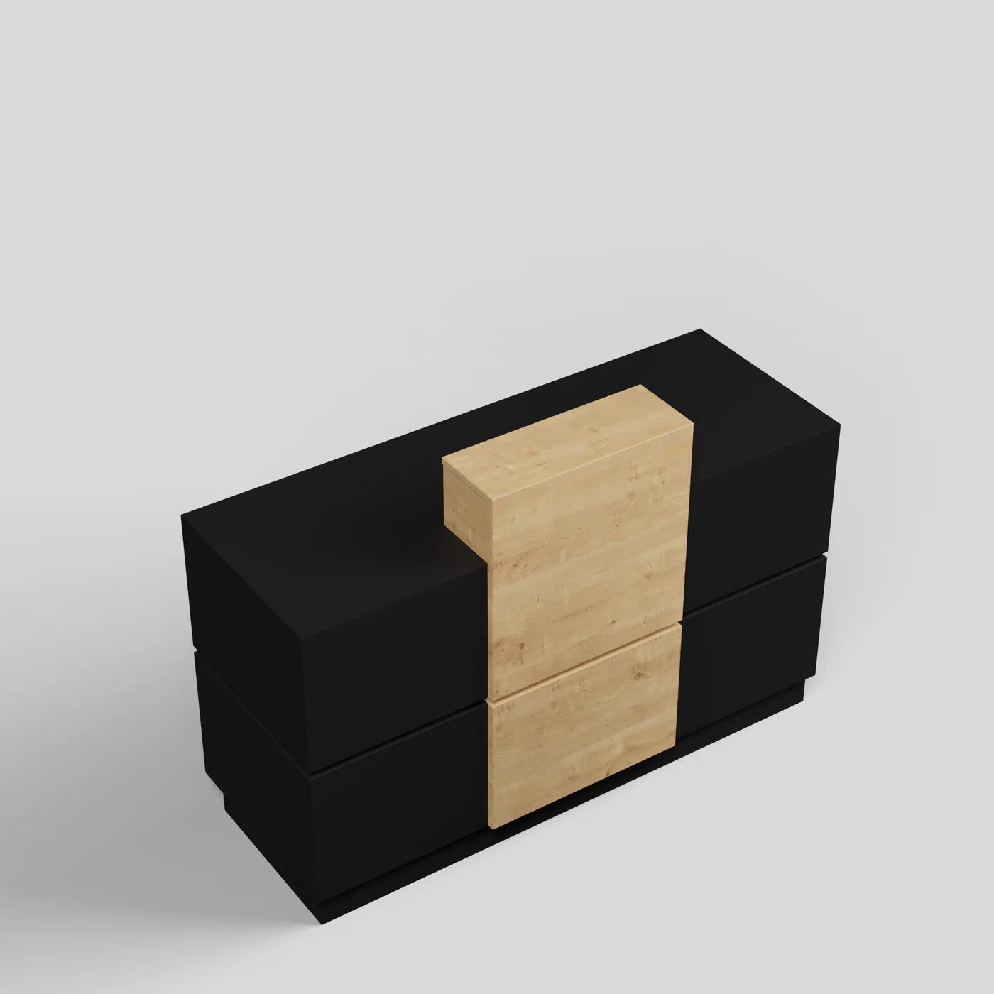 ブラックウッドのクラシックチェックアウトカウンター