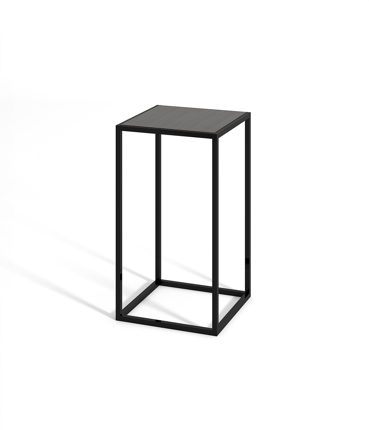 ミニマルデザインのモダンな金属フレームテーブル - ブティック、メゾン、商業スペースに最適