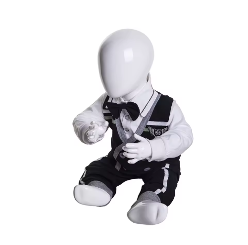 子供用マネキン・座り姿・店舗什器