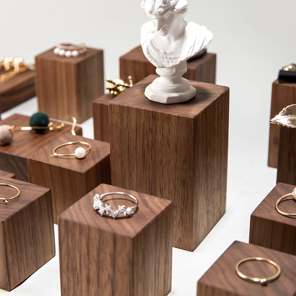 木製ディスプレイ台セット