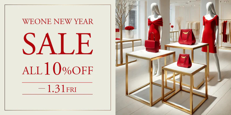 全商品10%OFF!! NEW YEAR SALE開催中!!