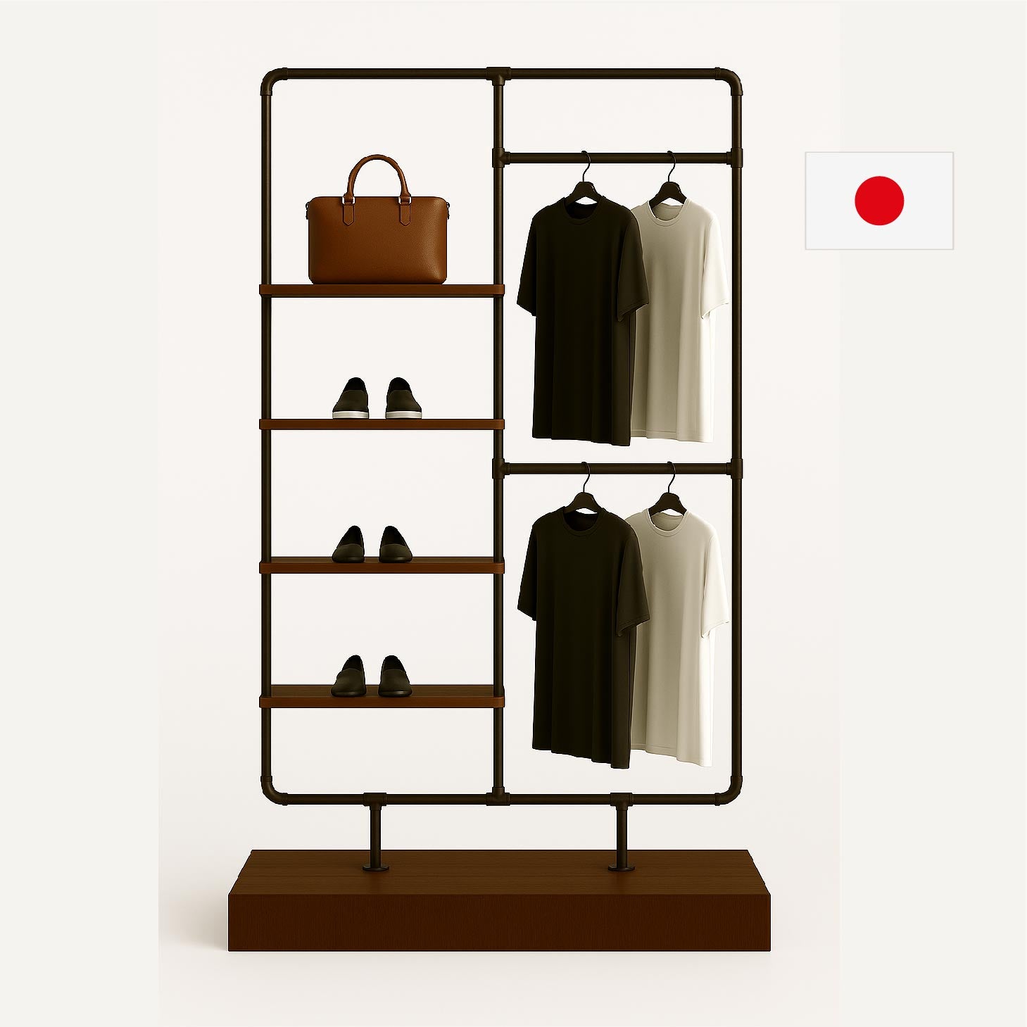 モダンブティック用ディスプレイラック 119