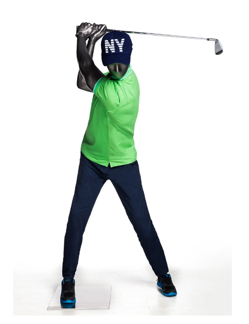 Golf Mannequin Swing Pose 24163
