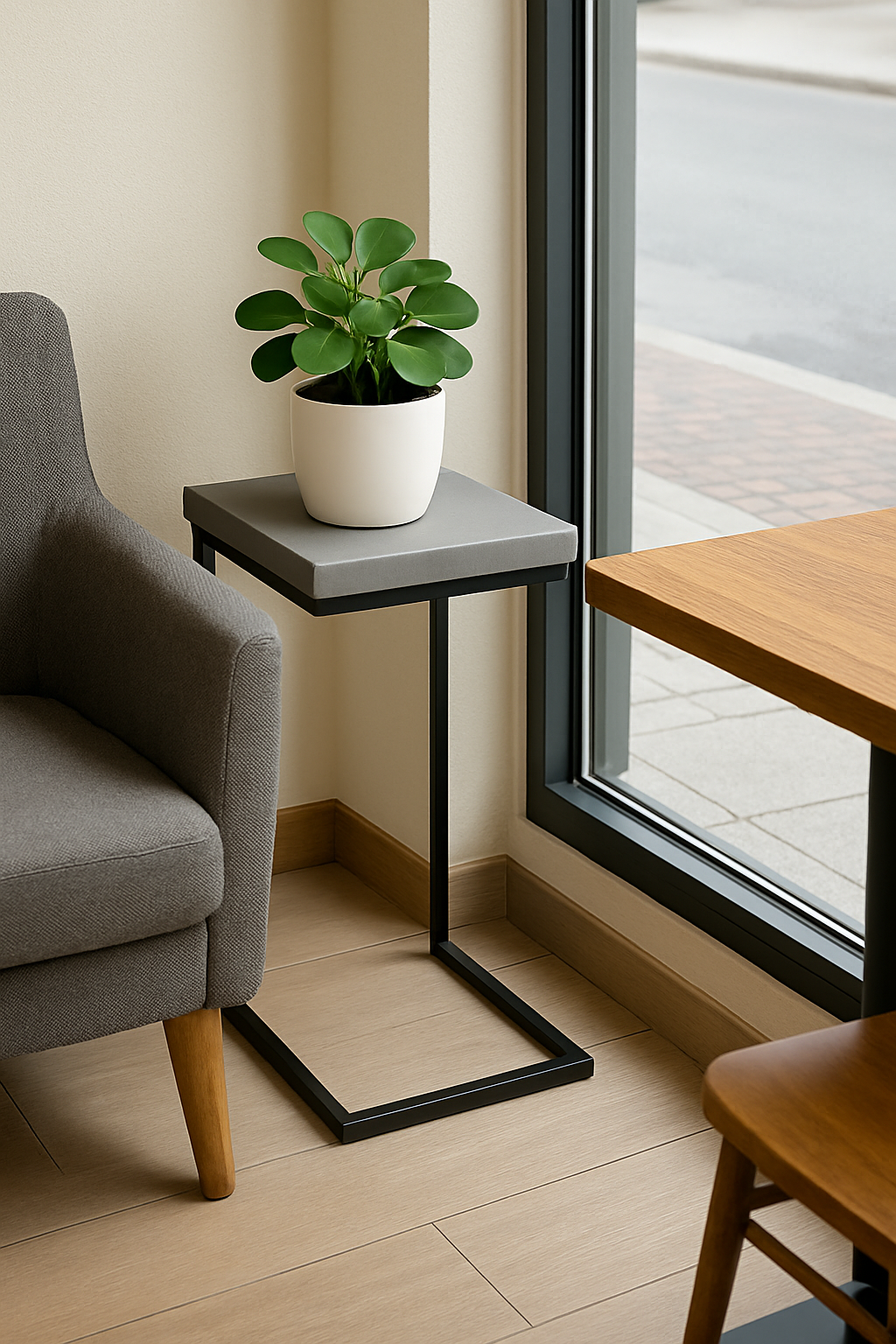 Concrete side table 2723 