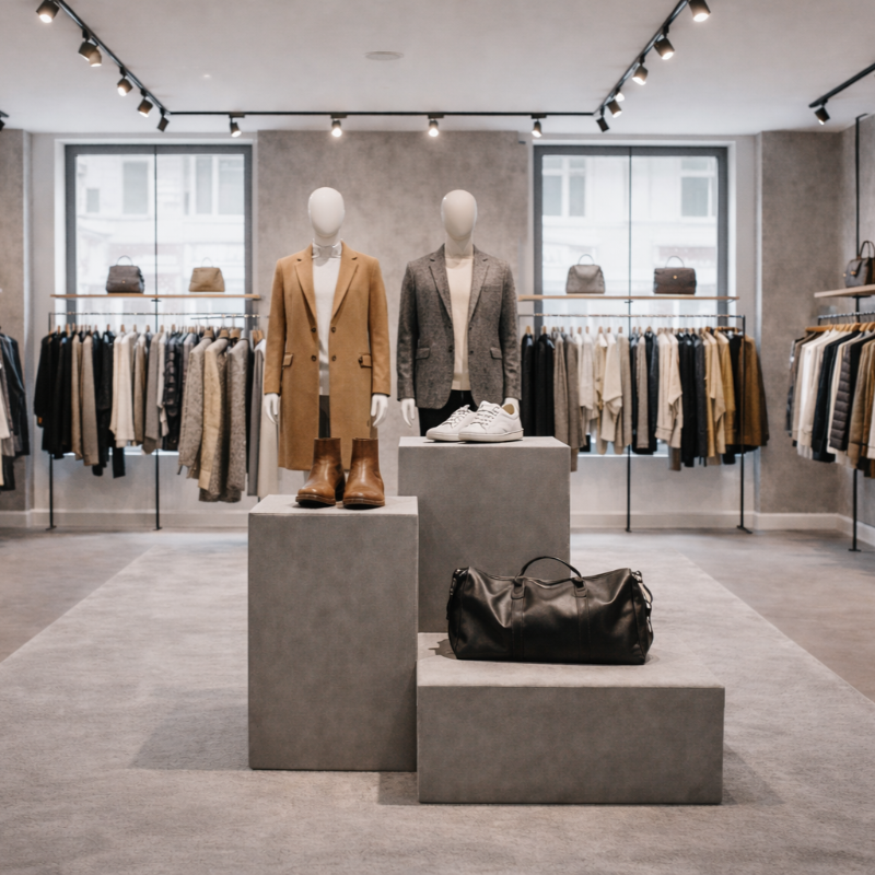 コンクリート調 展示テーブル 2721