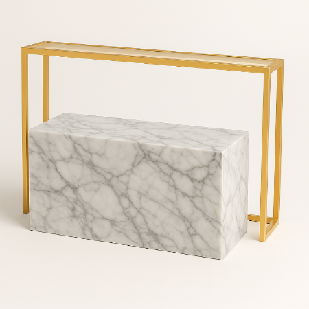 Apparel store display table 107