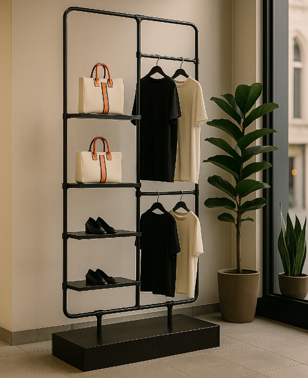 モダンブティック用ディスプレイラック 119