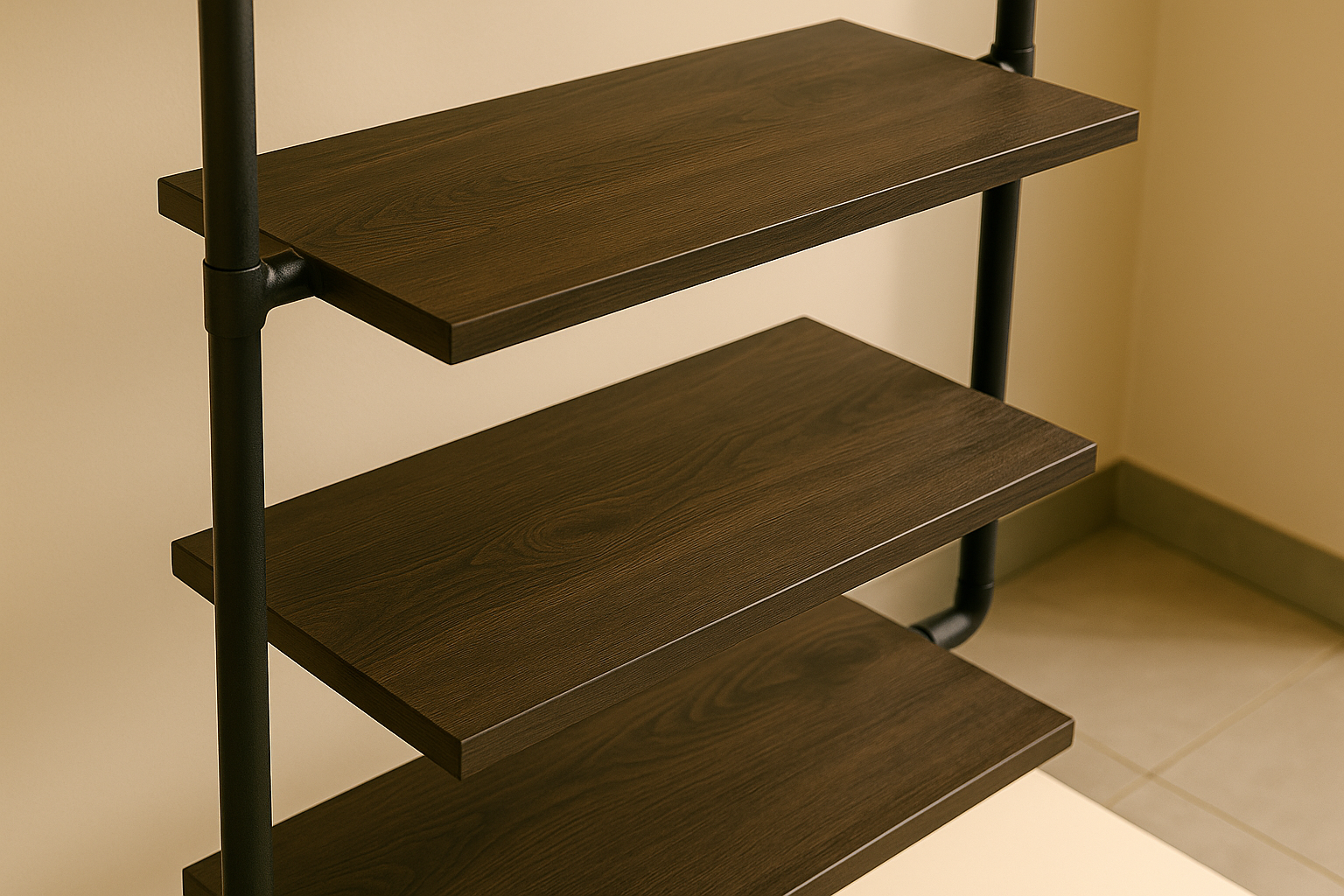 Modern boutique display rack 122
