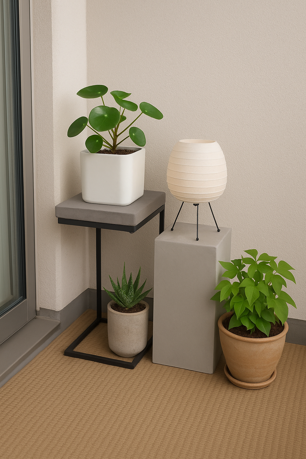 Concrete side table 2723 