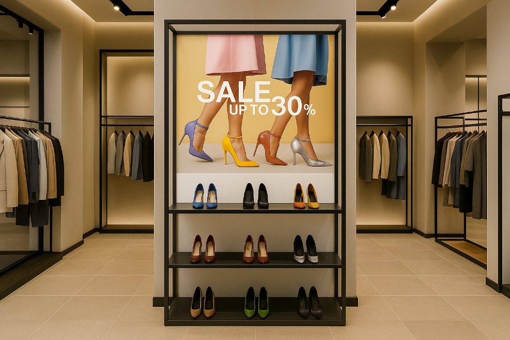 店舗用ディスプレイシェルフ 111