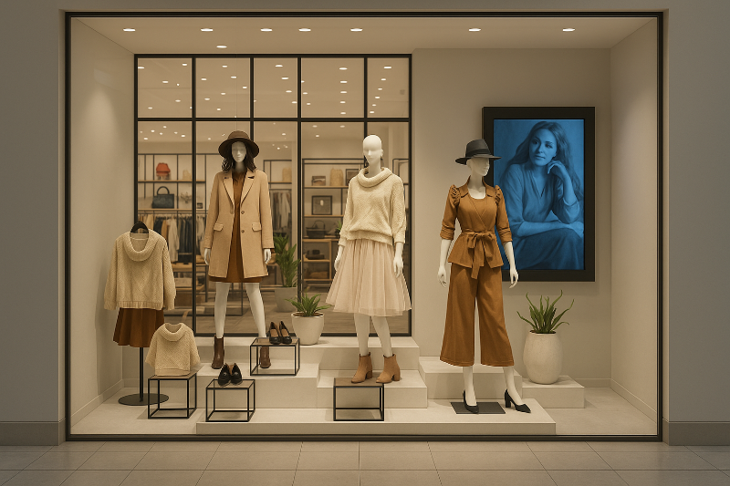 第一印象を惹きつける、魅せるディスプレイ