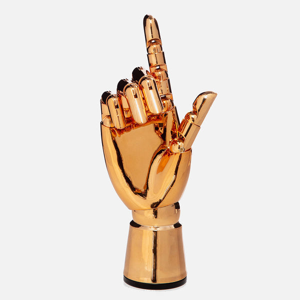 Sc02シリーズ 可動式クロームハンドマネキン 24160