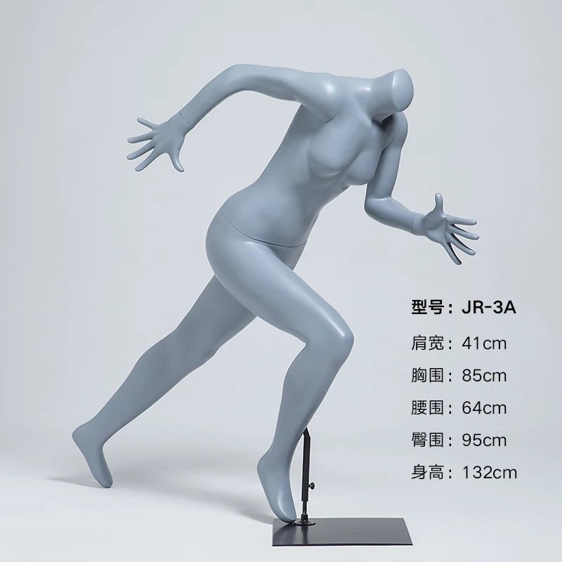 筋肉型ランニングマネキン 24156