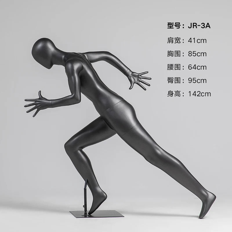 筋肉型ランニングマネキン 24156