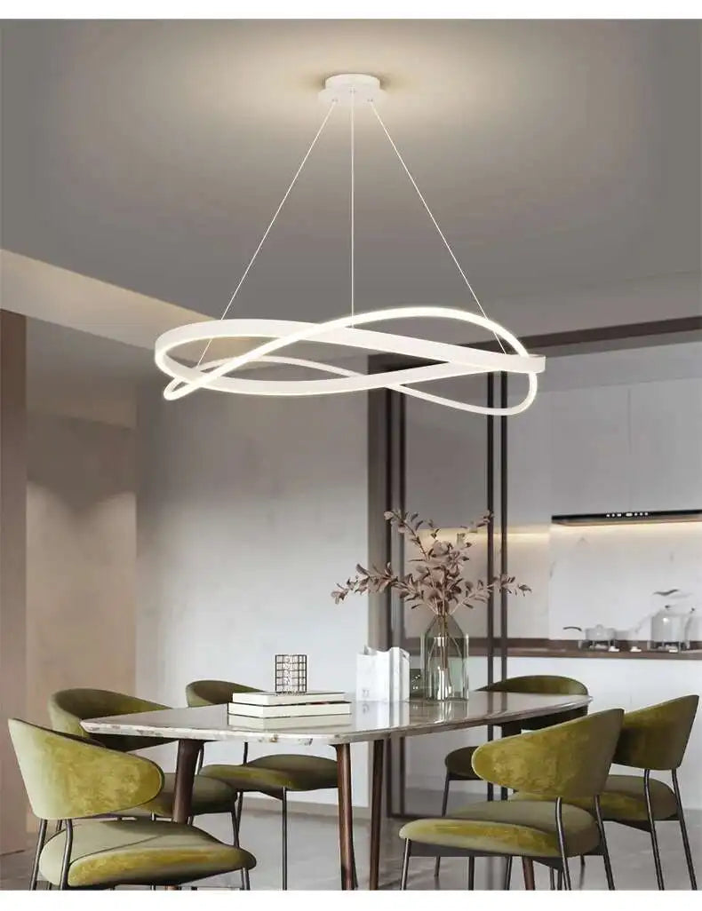 Moon motif LED pendant light 3406 