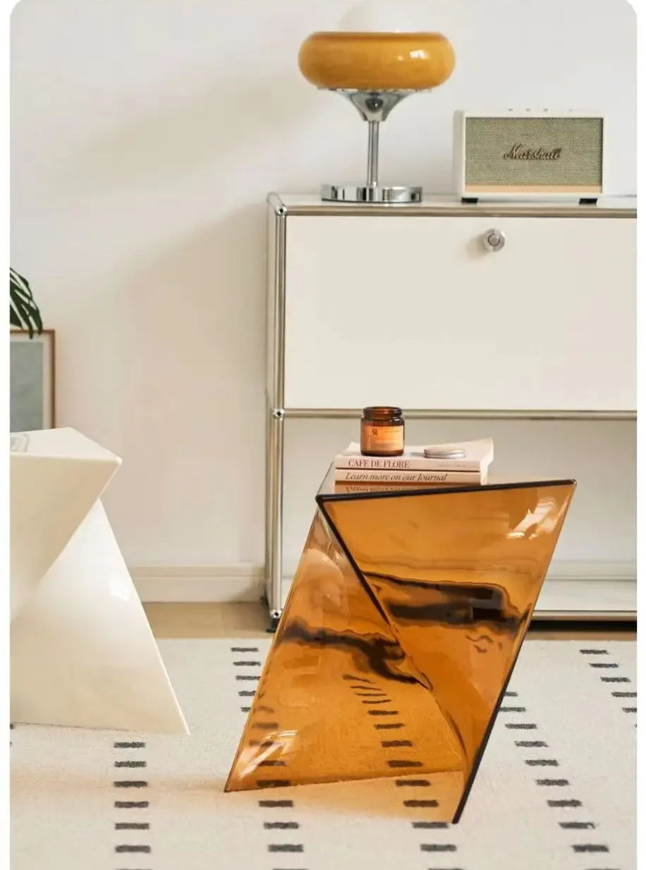 Acrylic living table, transparent 2502