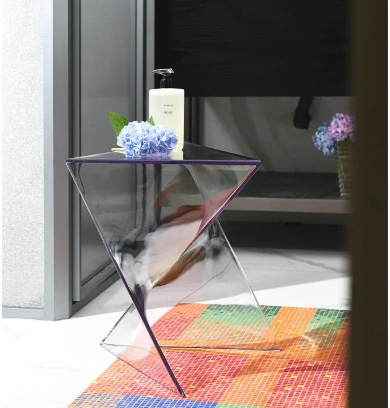 Acrylic living table, transparent 2502