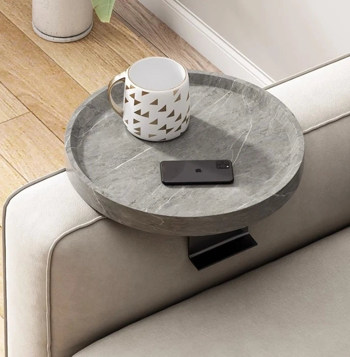 Mini Solid Wood Round Table for Side and Bed 2510
