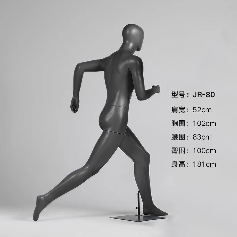 筋肉型ランニングマネキン 24156