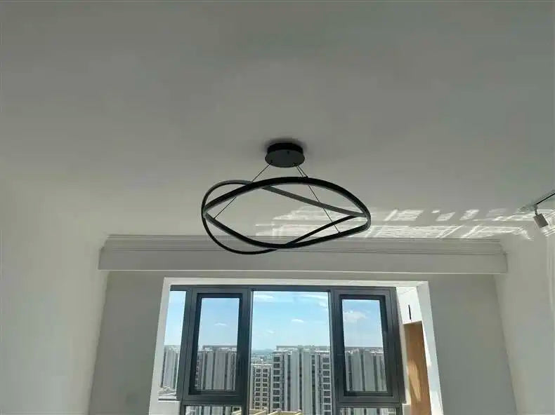 Moon motif LED pendant light 3406 